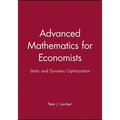 Advanced Math for Economics: Static and Dynamic Optimization