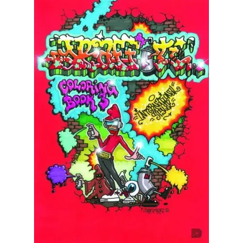 Graffiti Coloring Book 3: International Styles