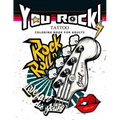 You Rock !: Tattoo Coloring Book for Adults