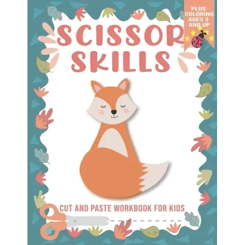 scissor skills: scissor skills workbook for kids ages 3+, cutting practice activity book for toddlers, Cut and Glue Activity Book, sci