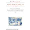 The Glomeromycota: A species list with new families and new genera