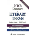 Ntc's Dictionary of Literary Terms
