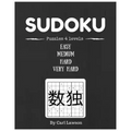 Sudoku Puzzle 4 Levels: 200 puzzle 4 levels of difficulty (easy, medium, hard, very hard)sudoku puzzle book for adults and kids (sudoku puzzle