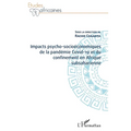 Impacts psycho-socioéconomiques de la pandémie Covid-19 et du confinement en Afrique subsaharienne