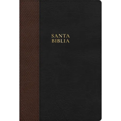 Rvr 1960 Biblia Letra Supergigante, Negro Con Café Símil Piel: Con Referencias. Nueva Tipografía