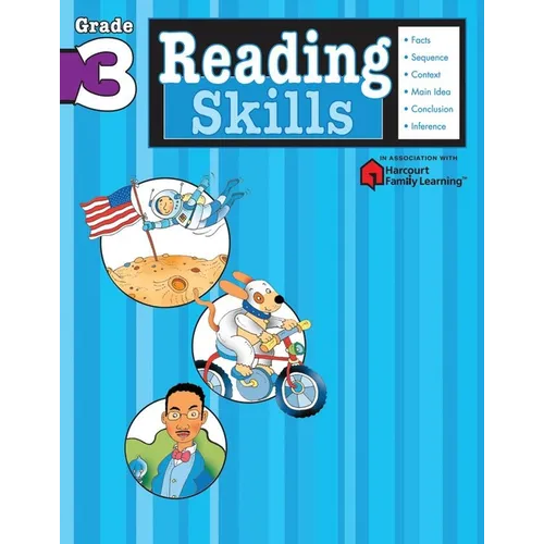 Reading Skills: Grade 3 (Flash Kids Harcourt Family Learning)