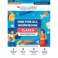 Oswaal NCERT & CBSE One For All Workbook Mathematics Class 6 Updated As Per NCF MCQ's VSA SA LA For Latest Exam