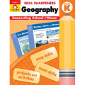 Skill Sharpeners: Geography, Kindergarten Workbook