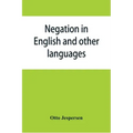 Negation in English and other languages