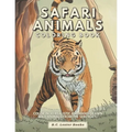 Safari Animal Coloring Book: Color In 30 Realistic And Hand-Drawn Wild Animals Of The Serengeti.