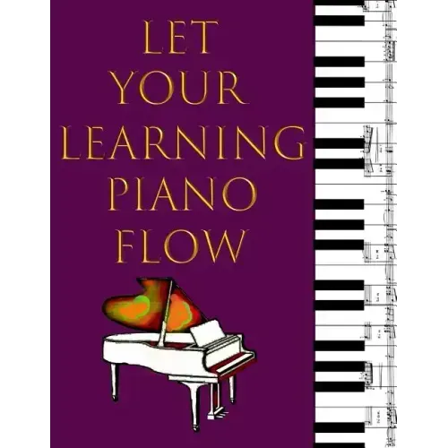 Music Staff Paper For Kids: Let Your Learning Piano Flow