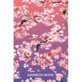 Address Book for Women: Address Organizer for Girls Women & Flower Lovers - Pink Cherry Blossom