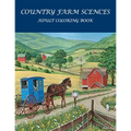 Country Farm Scences Adult Coloring Book: : Featuring Charming Farm Scenes and Animals, Beautiful Country .