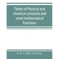 Tables of physical and chemical constants and some mathematical functions