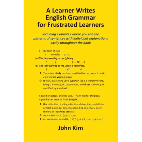 A Learner Writes English Grammar for Frustrated Learners
