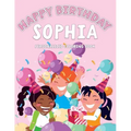 Sophia's Birthday Coloring Book: Customized Book Created Just For You