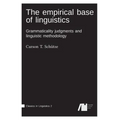 The empirical base of linguistics