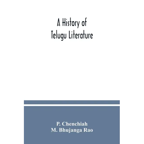 A history of Telugu literature