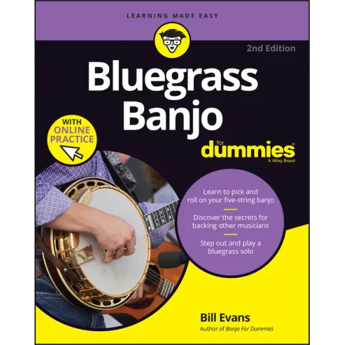 Bluegrass Banjo for Dummies: Book + Online Video & Audio Instruction