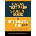 CASAS Test Prep Student Book for Math GOALS Form 914 M Level A/B
