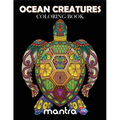 Ocean Creatures Coloring Book: Coloring Book for Adults: Beautiful Designs for Stress Relief, Creativity, and Relaxation