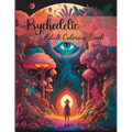 Psychedelic Adult Coloring Book