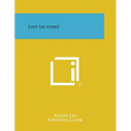 Last Lectures