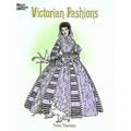 Victorian Fashions Coloring Book