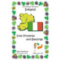Ireland: Quotes, Jokes and Cartoons With Irish Proverbs and Blessings in Black and White