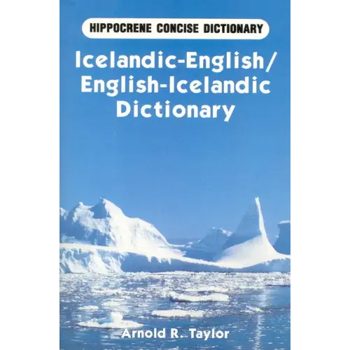 Icelandic-English/English-Icelandic Concise Dictionary