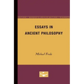 Essays in Ancient Philosophy