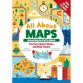 All about Maps Amazing Activity Book: Fun Facts, Mazes, Games, and Brain Teasers