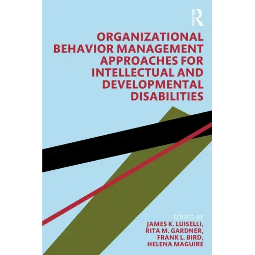 Organizational Behavior Management Approaches for Intellectual and Developmental Disabilities