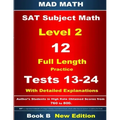 2018 SAT Subject Level 2 Book B Tests 13-24