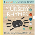 Touch and Trace Nursery Rhymes 3-Book Set: Itsy Bitsy Spider, Hey Diddle Diddle, This Little Piggy