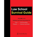 Law School Survival Guide (Volume I of II): Outlines and Case Summaries for Torts, Civil Procedure, Property, Contracts and Sales