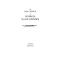 1850 Census of Georgia Slave Owners