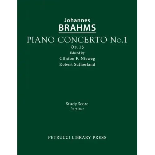 Piano Concerto No.1, Op.15: Study score