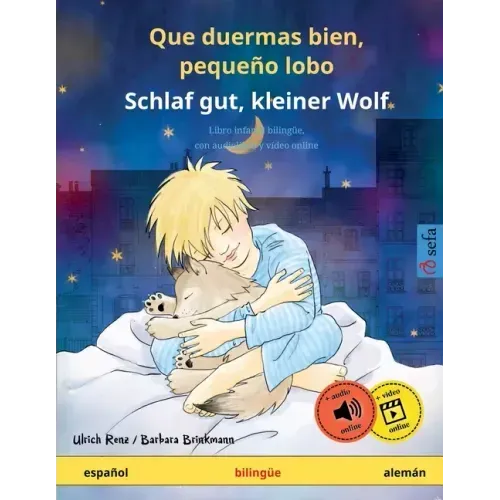 Que duermas bien, pequeño lobo - Schlaf gut, kleiner Wolf (español - alemán)