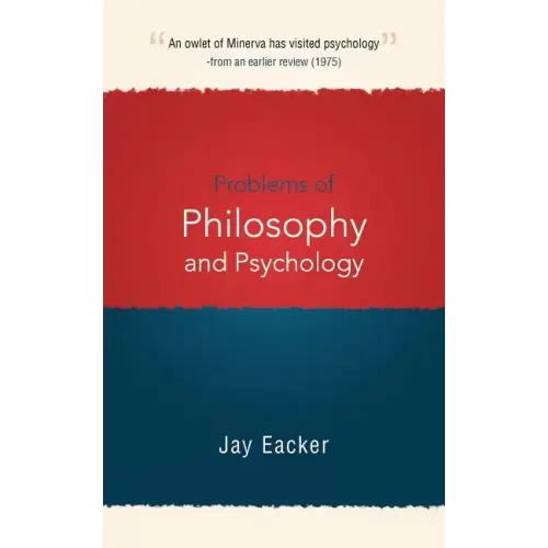 Problems of Philosophy and Psychology