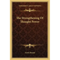 The Strengthening of Thought Power