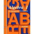 Saxon Algebra 1 Solutions Manual Third Edition