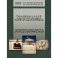 Panico (Carmine) V. U.S. U.S. Supreme Court Transcript of Record with Supporting Pleadings