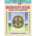 Kaleidoscope Designs Stained Glass Coloring Book
