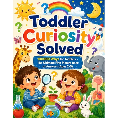 Toddler Curiosity Solved: 100000 Whys for Toddlers -The Ultimate First Picture Book of Answers (Ages 2-5)