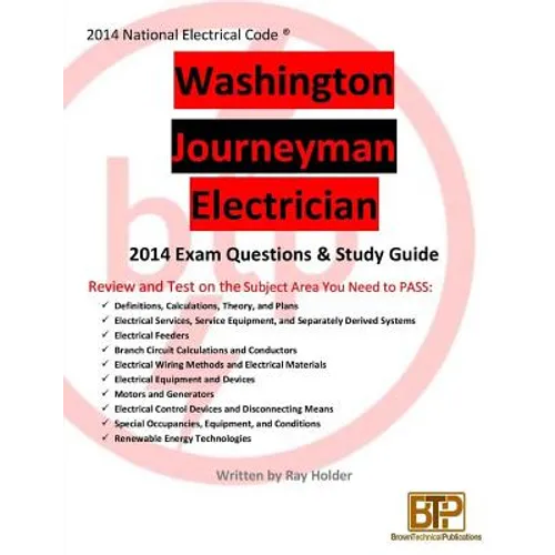 Washington 2014 Journeyman Electrician Study Guide