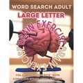 Word Search Adult. Large Letter. Cognitive Stimulation Activity. Brain Exercise.: VOL.2 "MEDIO- DISCRETE" With cognitive stimulation activity