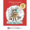 Enjoy The Simple Things: A Holiday Coloring Book for Kids 1 to 92