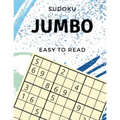 JUMBO Book of Sudoku: 75 Puzzles, Easy Normal to Hard Level, LARGE PRINT, Easy-to-read for adults & seniors - 1 puzzle per page, Tons of Cha