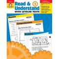 Read and Understand with Leveled Texts, Grade 1 Teacher Resource